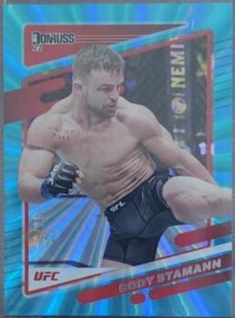 Cody Stamann 2022 Panini Donruss UFC Base #109 Teal