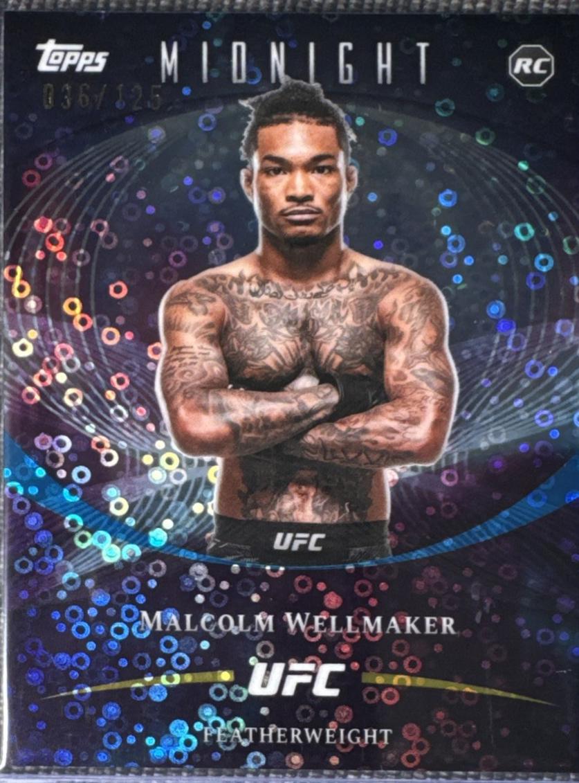 Malcolm Wellmaker 2026 Topps Midnight UFC Base #79 Morning