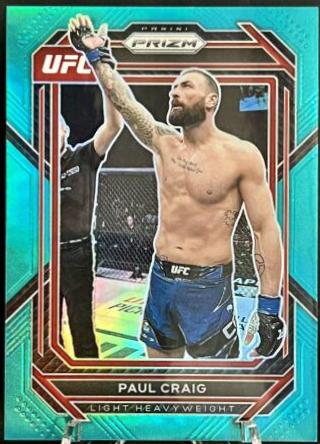 Paul Craig 2023 Panini Prizm UFC Base #164 Teal