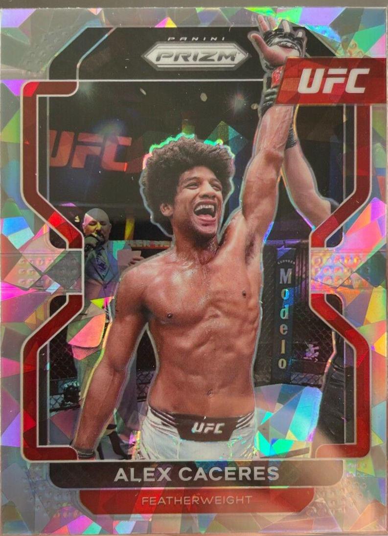 Alex Caceres 2022 Panini Prizm UFC Base #117 Ice