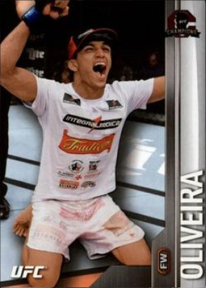 Charles Oliveira 2015 Topps UFC Champions Base #94 Red