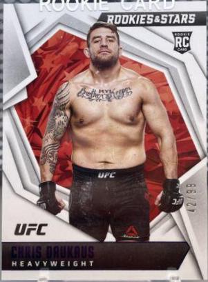 Chris Daukaus 2022 Panini Chronicles UFC Base Rookies and Stars #187 Green