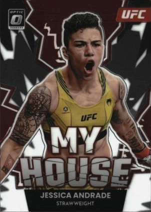 Jessica Andrade 2023 Panini Donruss Optic UFC My House #7 Blue