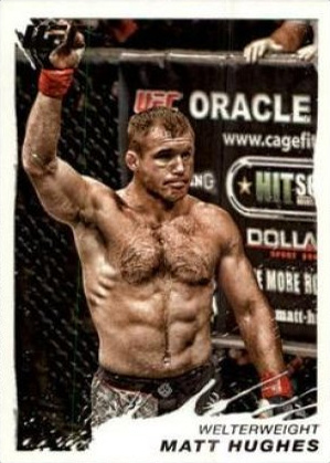 Matt Hughes 2011 Topps UFC Moment of Truth Base #89 Diamond