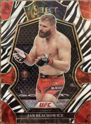 Jan Błachowicz 2023 Panini Select UFC Premier Level #124 Zebra