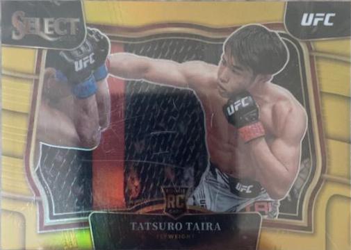 Tatsuro Taira 2023 Panini Select UFC Octagonside #277 Gold