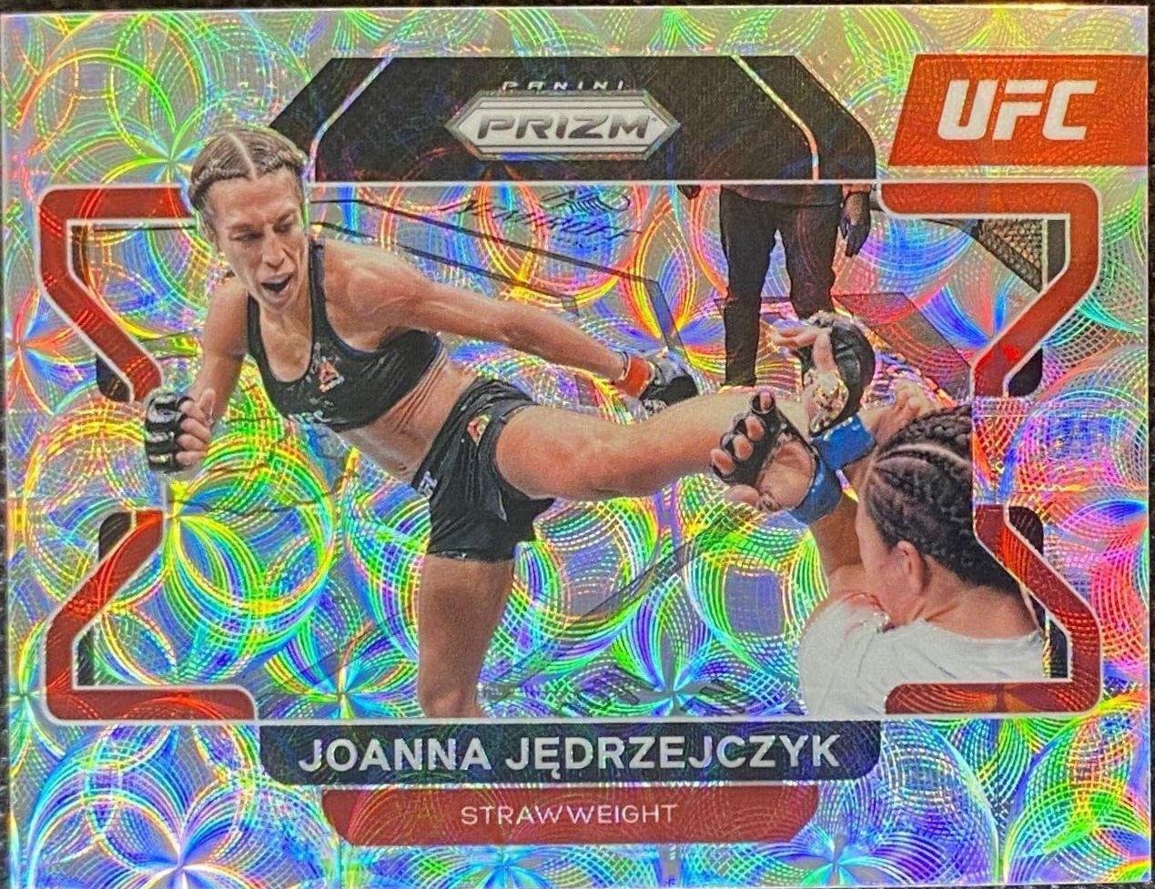 Joanna Jędrzejczyk 2022 Panini Prizm UFC Base #83 Premium