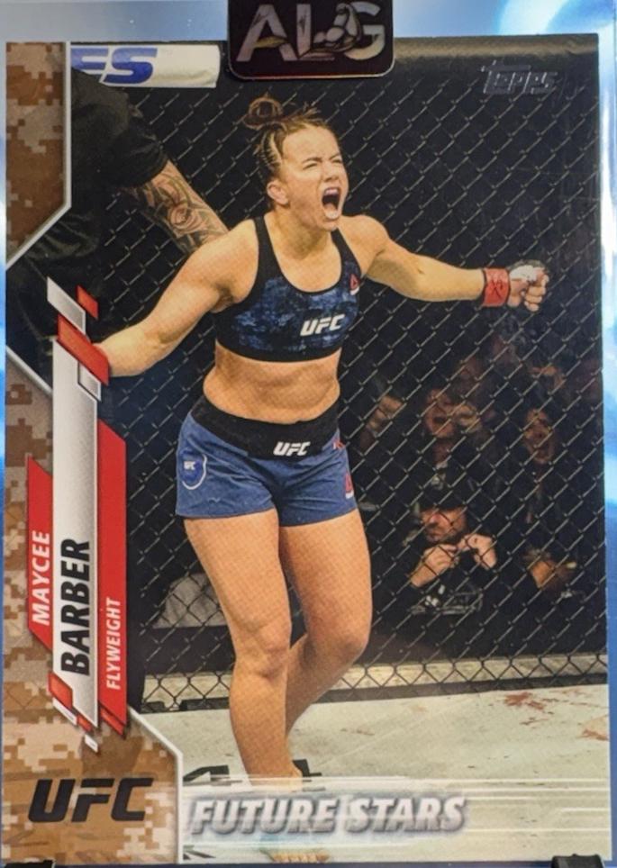 Maycee Barber 2020 Topps UFC Base #81 Camo