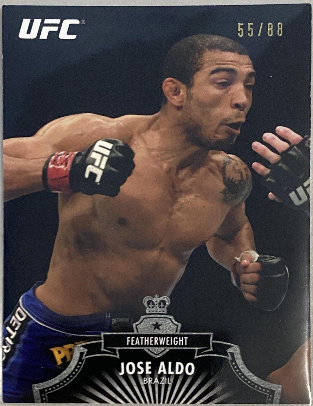 José Aldo 2012 Topps UFC Bloodlines Base #15 Black