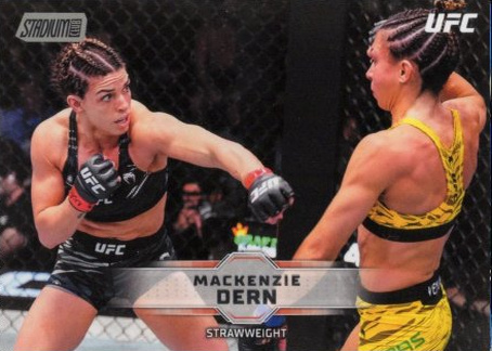 Mackenzie Dern 2026 Topps Stadium Club UFC Base #1 Rainbow Foilboard