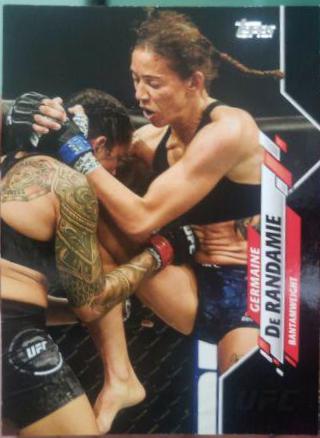 Germaine de Randamie 2020 Topps UFC Base #18 Black