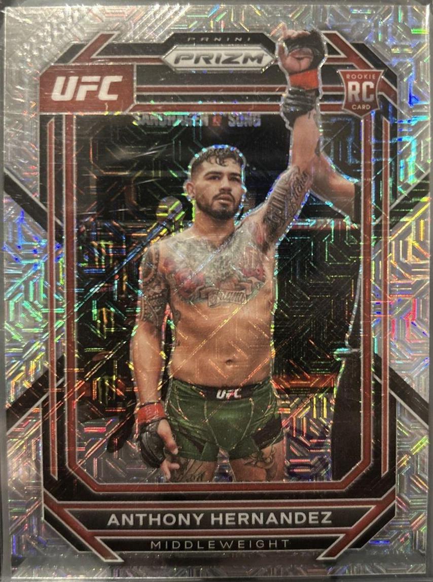Anthony Hernandez 2023 Panini Prizm UFC Base #181 Mojo