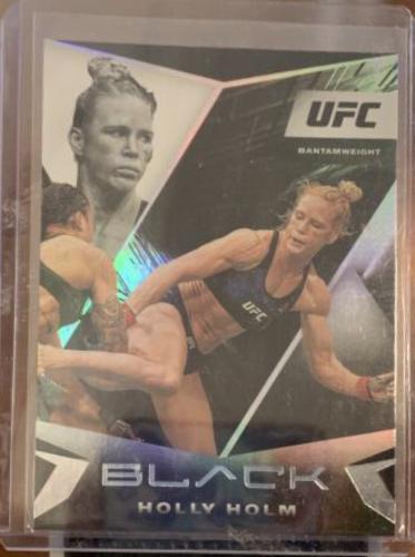 Holly Holm 2021 Panini Chronicles UFC Base Black #101 Asia