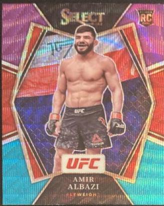 Amir Albazi 2022 Panini Select UFC Premier Level #139 Tri Color