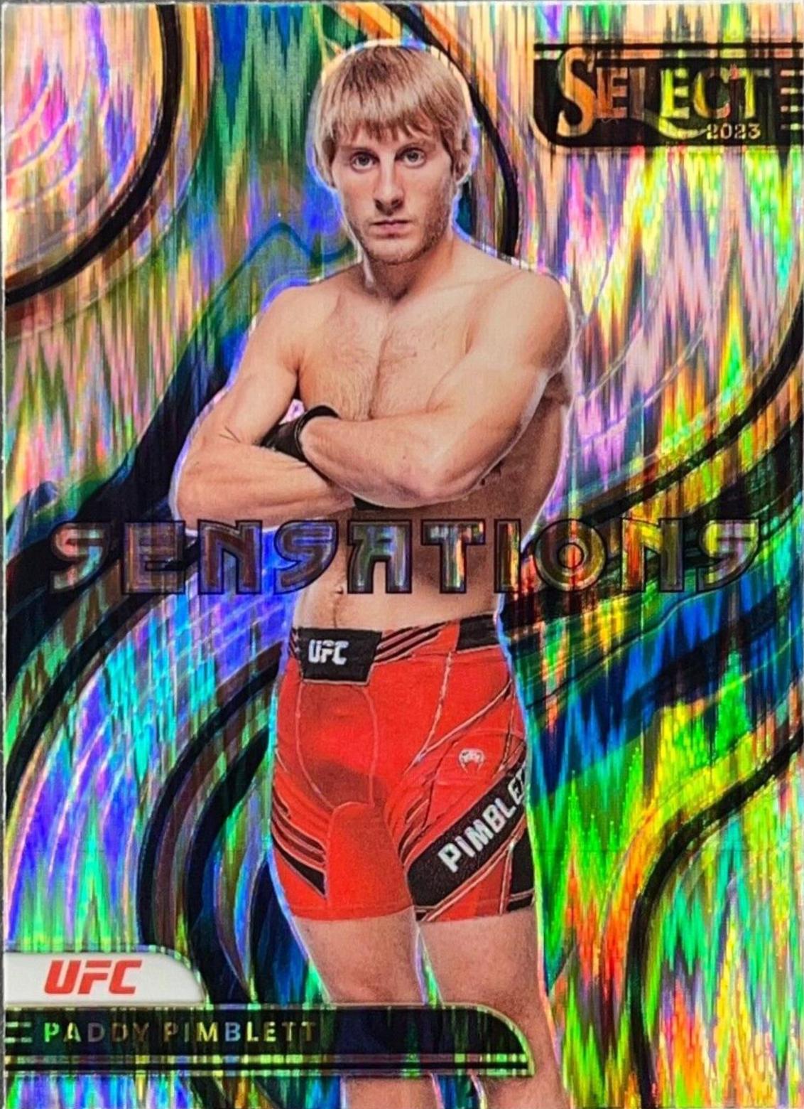 Paddy Pimblett 2023 Panini Select UFC Sensations #28 Flash