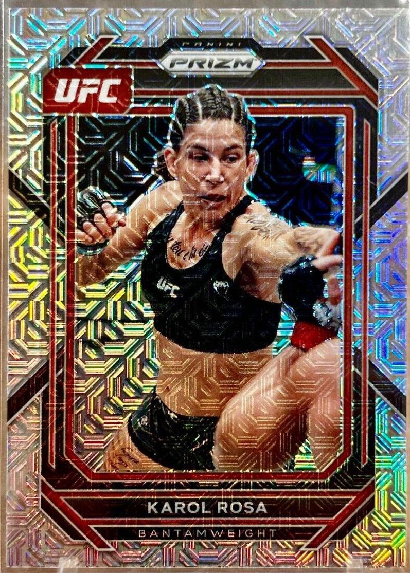 Karol Rosa 2023 Panini Prizm UFC Base #130 Mojo