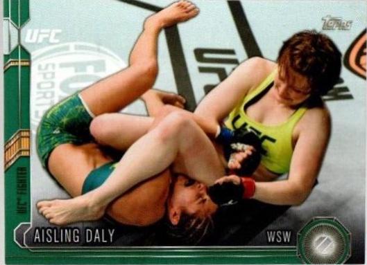 Aisling Daly 2015 Topps UFC Chronicles Base #265 Green