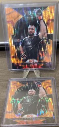 Abubakar Nurmagomedov 2023 Panini Select UFC Concourse #8 Orange Flash