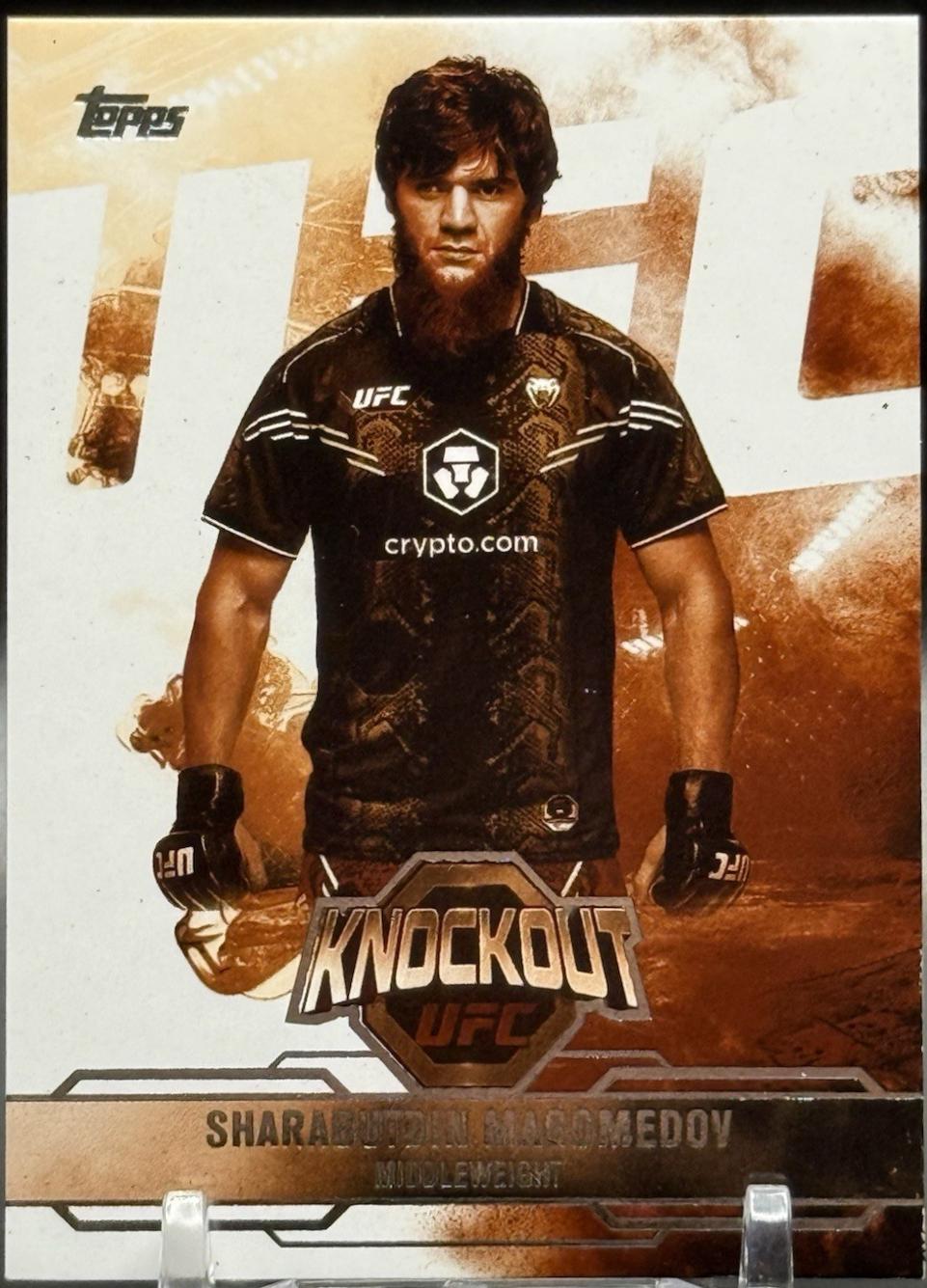 Shara Magomedov 2025 Topps Knockout UFC Base #96 Black