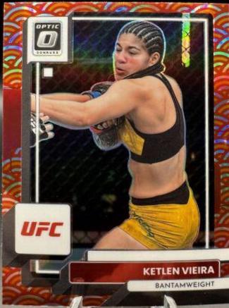 Ketlen Vieira 2023 Panini Donruss Optic UFC Base #42 Photon