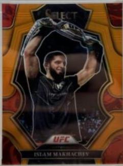 Islam Makhachev 2023 Panini Select UFC Octagonside #260 Orange