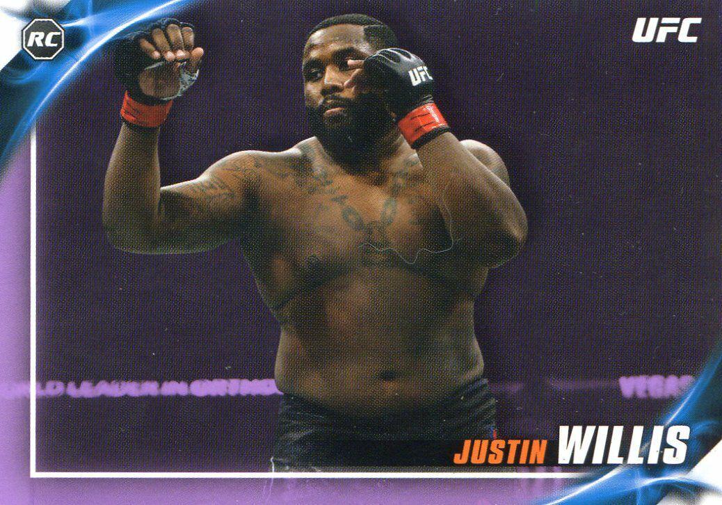 Justin Willis 2019 Topps UFC Knockout Base #67 Purple