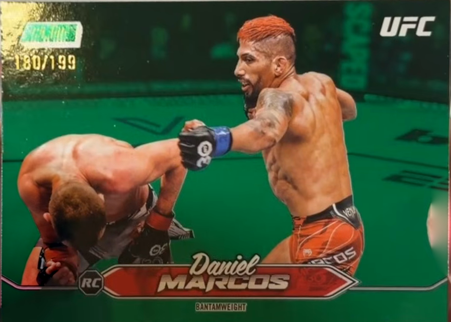 Daniel Marcos 2025 Topps Stadium Club UFC Base #144 Green