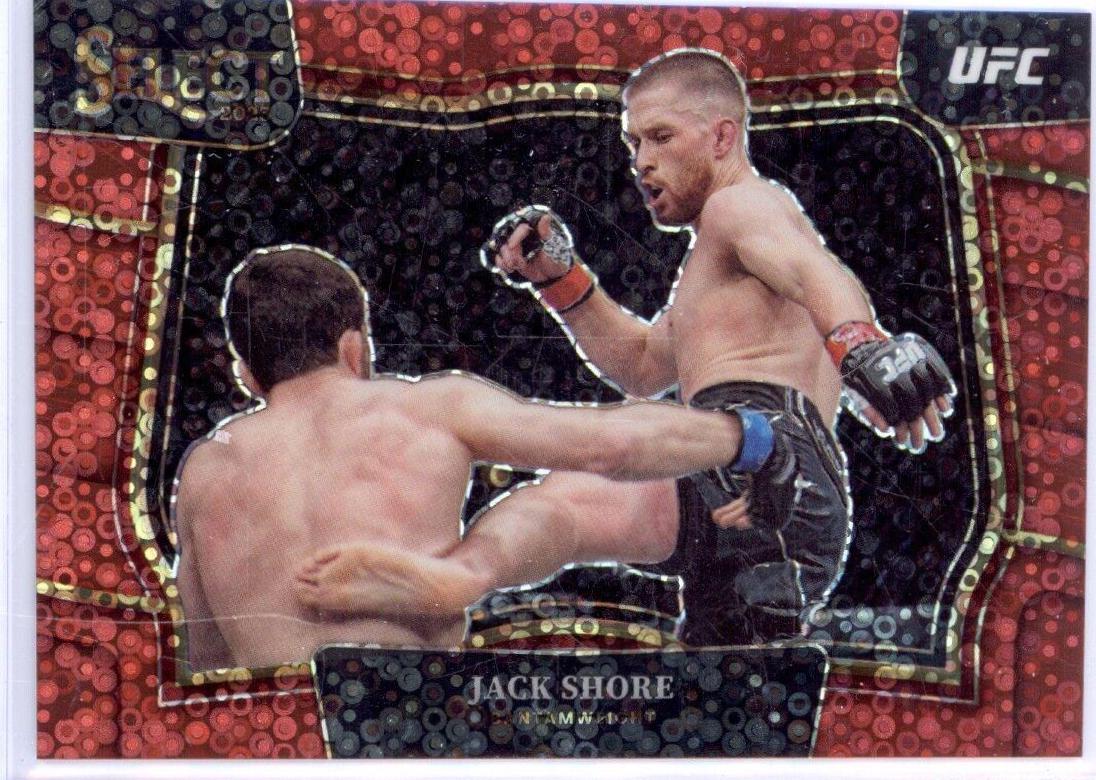 Jack Shore 2023 Panini Select UFC Octagonside #300 Red Disco