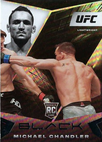Michael Chandler 2021 Panini Chronicles UFC Base Black #108 Platinum