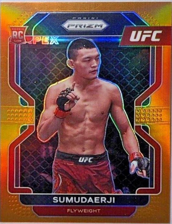 Su Mudaerji 2022 Panini Prizm UFC Base #114 Orange