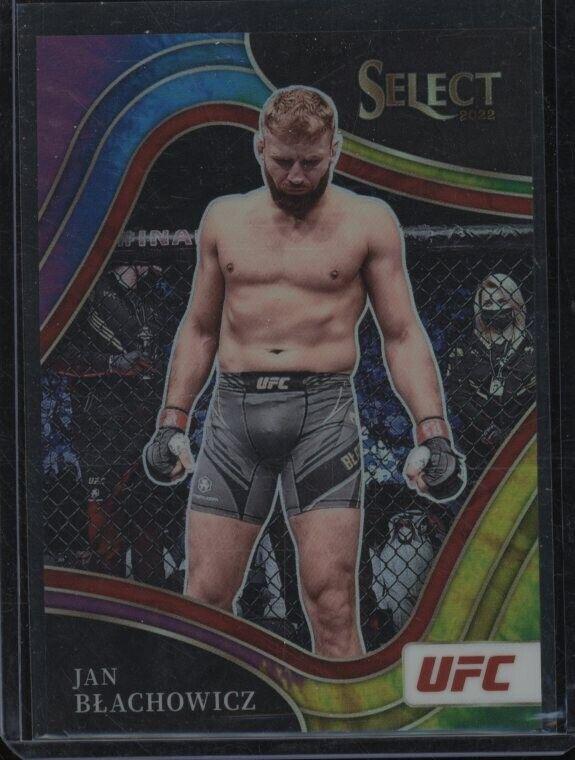 Jan Błachowicz 2022 Panini Select UFC Octagonside #221 Tie Dye