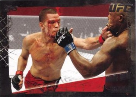 Nate Diaz 2010 Topps UFC Base #51 Red