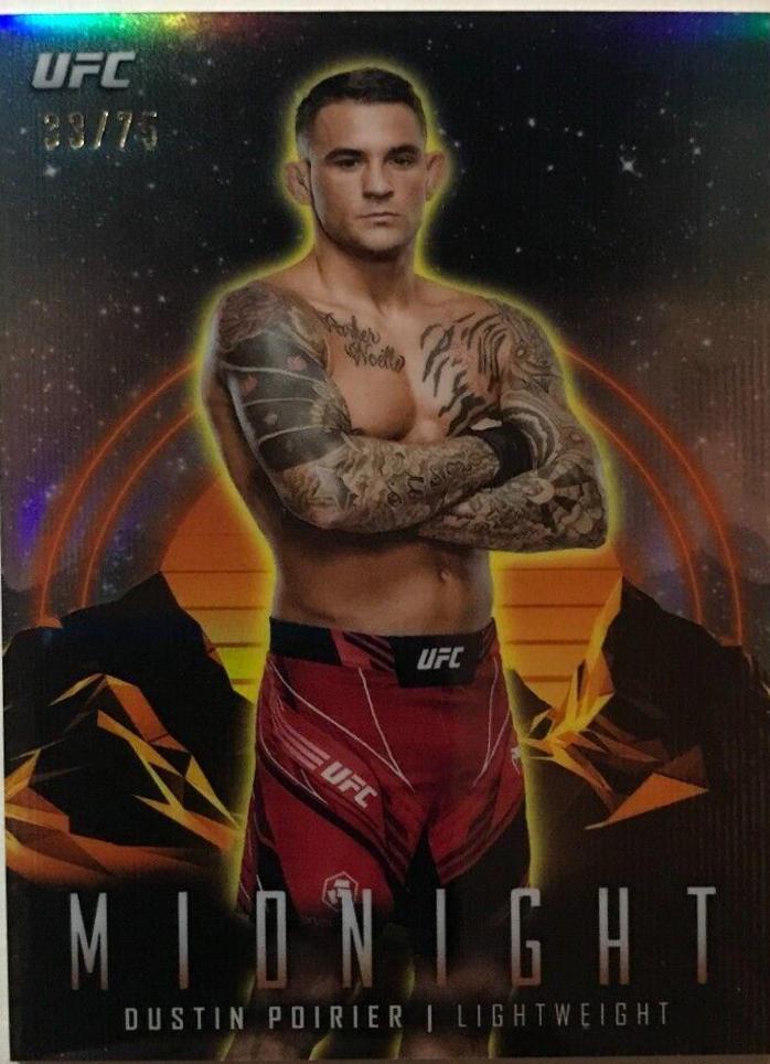 Dustin Poirier 2024 Topps Midnight UFC Base #44 Dusk