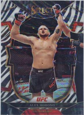 Alex Morono 2023 Panini Select UFC Concourse #18 Zebra