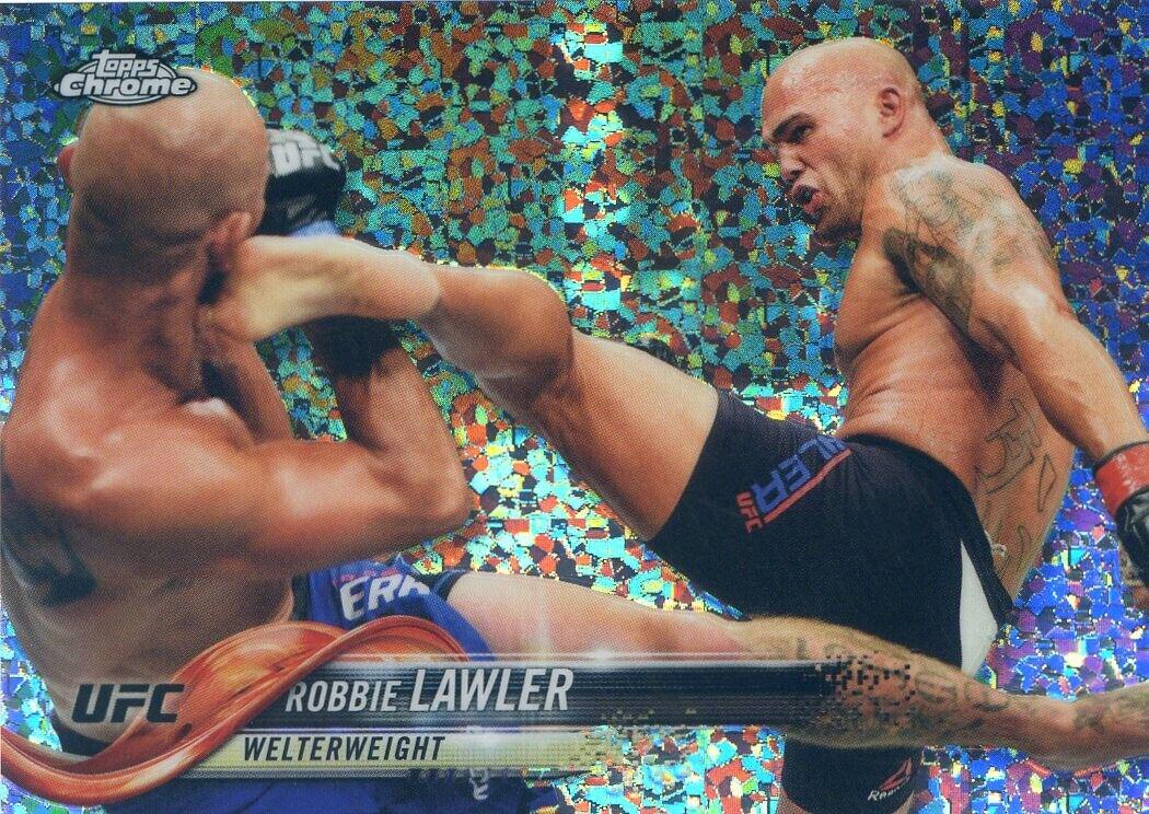 Robbie Lawler 2018 Topps Chrome UFC Base #35 Diamond Hot Box