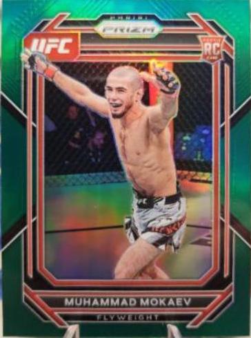 Muhammad Mokaev 2023 Panini Prizm UFC Base #124 Green