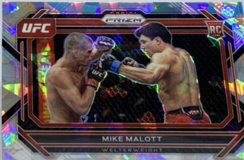 Mike Malott 2023 Panini Prizm UFC Base #19 Ice