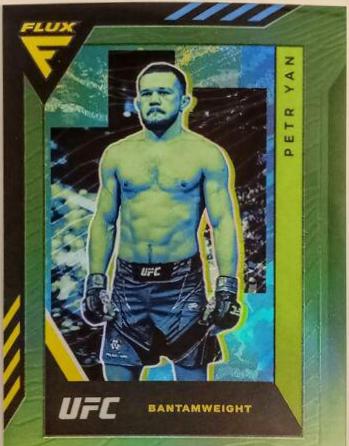 Petr Yan 2022 Panini Chronicles UFC Base Flux #342 Green