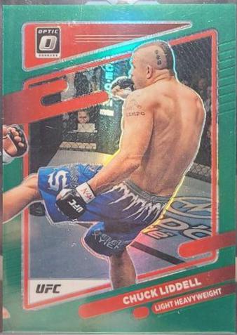 Chuck Liddell 2022 Panini Donruss Optic UFC Base #17 Green