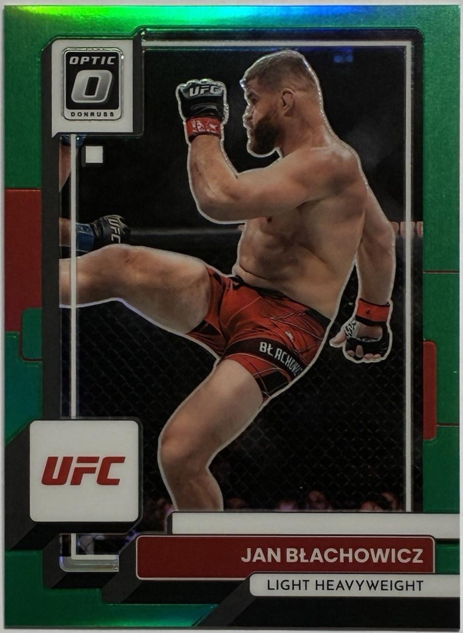 Jan Błachowicz 2023 Panini Donruss Optic UFC Base #65 Green