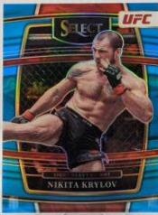 Nikita Krylov 2022 Panini Select UFC Concourse #58 Light Blue