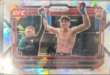 Ignacio Bahamondes 2023 Panini Prizm UFC Base #62 Ice