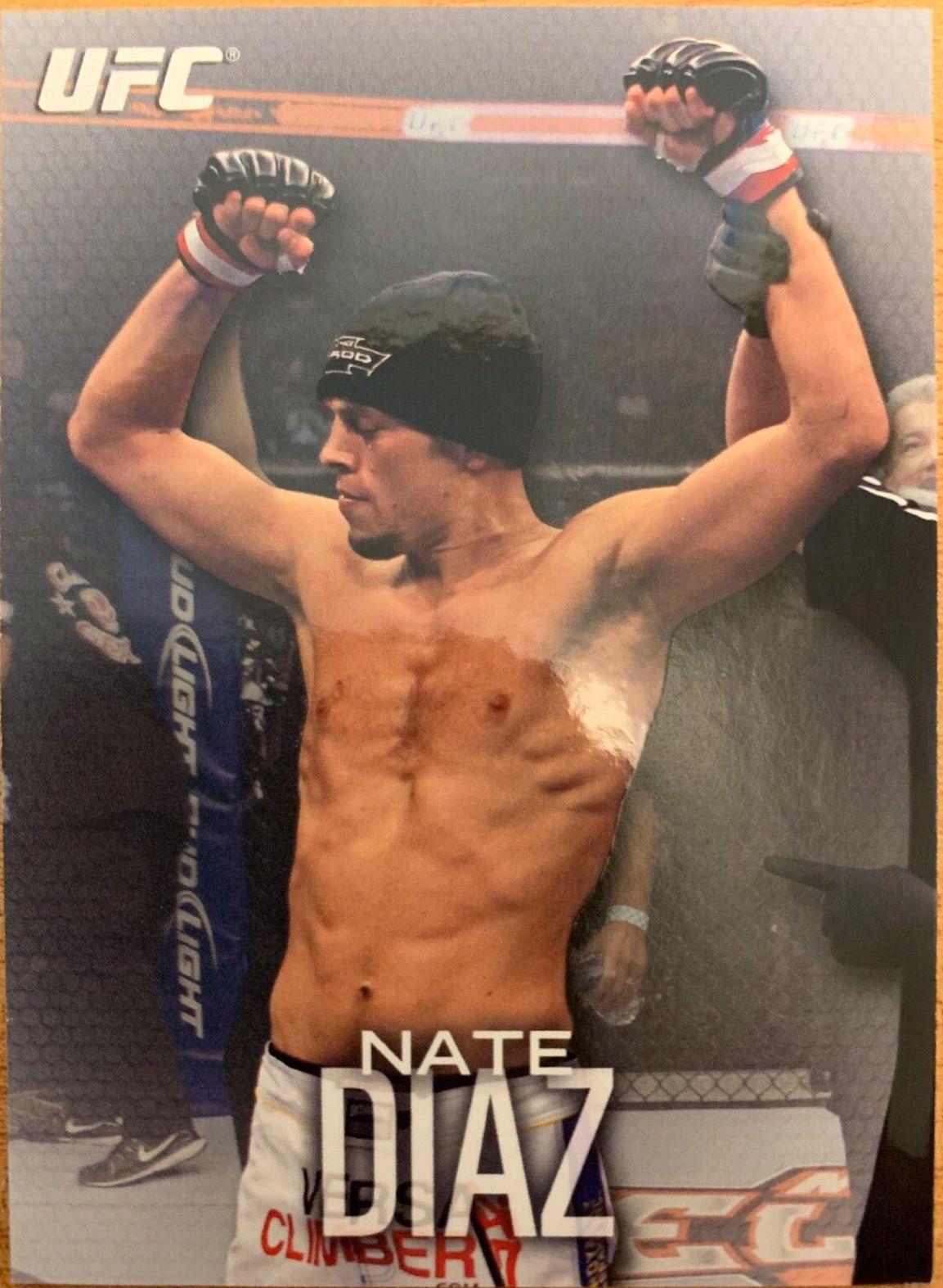 Nate Diaz 2012 Topps UFC Knockout Base #4 Silver