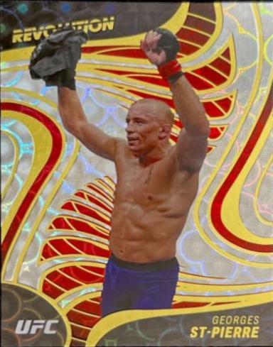 Georges St-Pierre 2023 Panini Chronicles UFC Revolution #22 Groove