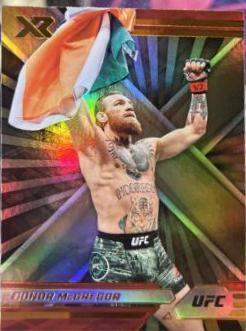 Conor McGregor 2022 Panini Chronicles UFC Base XR #286 Platinum