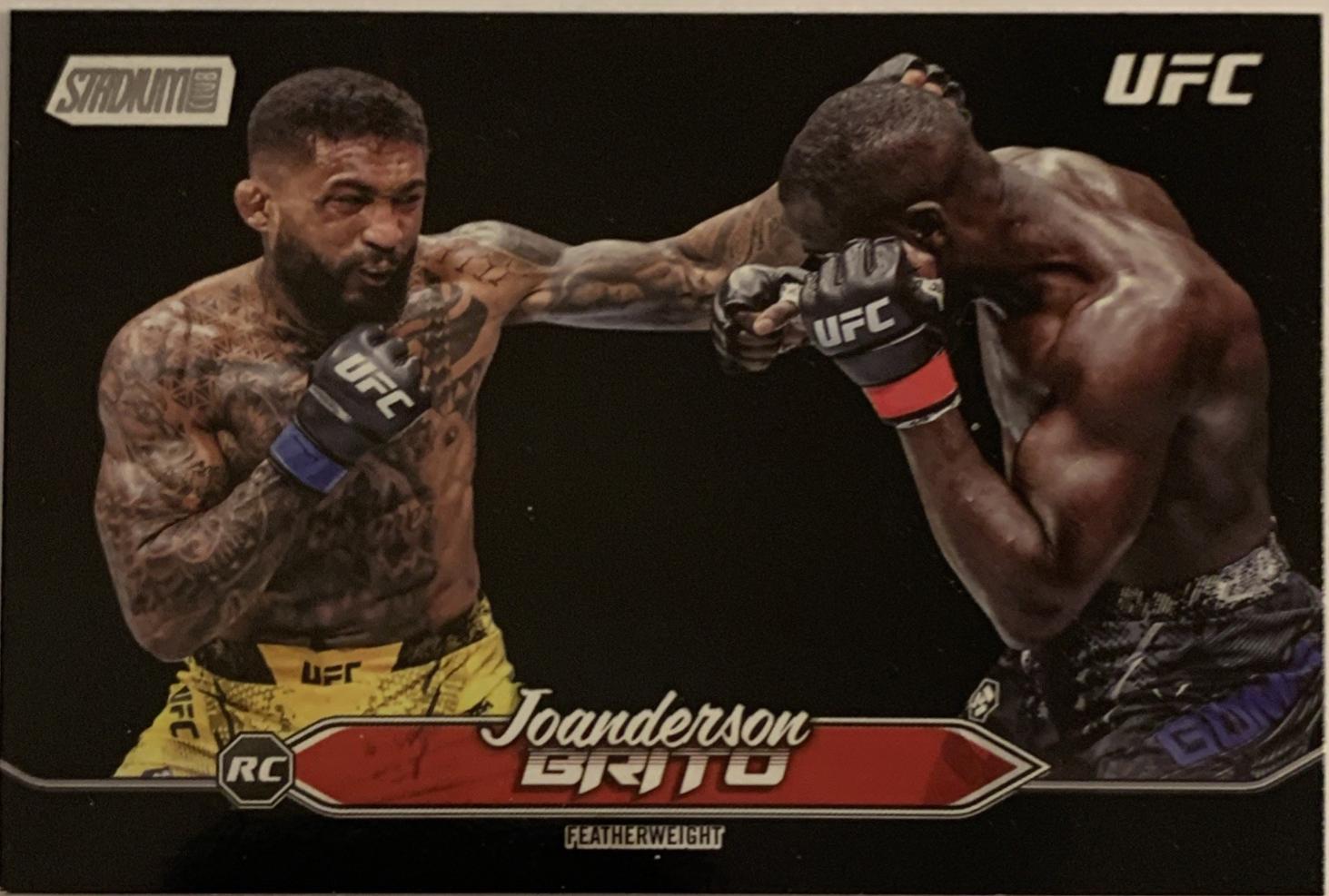 Joanderson Brito 2025 Topps Stadium Club UFC Base #19 Black