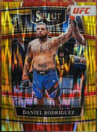 Daniel Rodriguez 2022 Panini Select UFC Concourse #21 Gold Flash