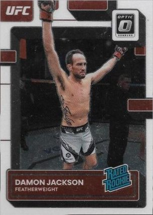 Damon Jackson 2023 Panini Donruss Optic UFC Base #104 Lucky Envelopes