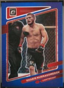 Khabib Nurmagomedov 2022 Panini Donruss Optic UFC Base #67 Purple
