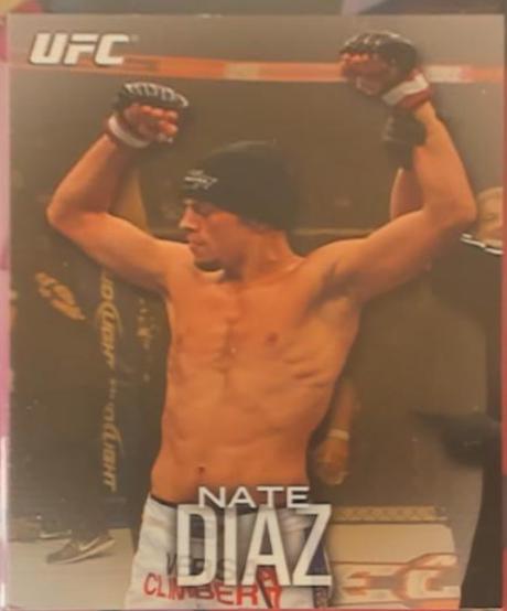Nate Diaz 2012 Topps UFC Knockout Base #4 Gold